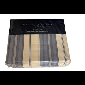 RALPH LAUREN ALLISTER HAGAN KING FITTED SHEET NEW